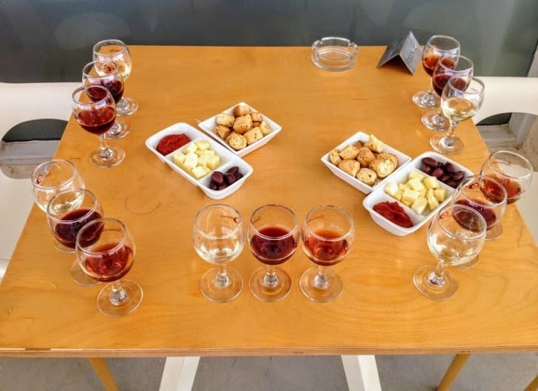 Picture 9 for Activity Santorini: Guided Tour to 3 Wineries with Wine Tastings