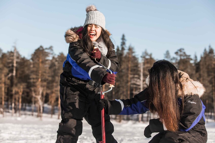 Picture 3 for Activity Rovaniemi: Ice Fishing Experience