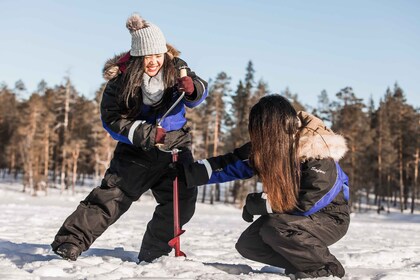 Rovaniemi : Expérience de pêche sur glace