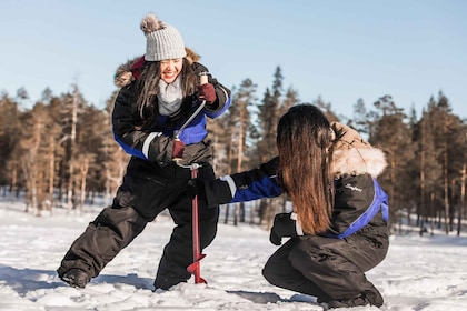 Rovaniemi: Experiencia de pesca en hielo