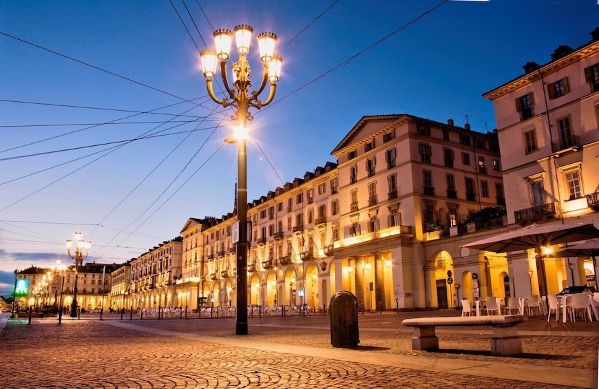 Picture 1 for Activity Turin: Historical Walking Tour by Night