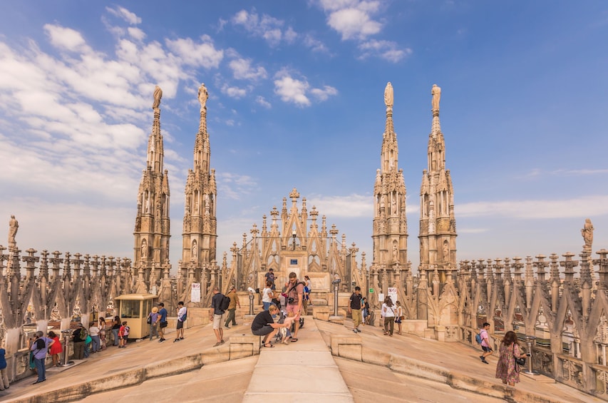 Direct access to Milan Duomo Cathedral + Rooftop Guided Tour