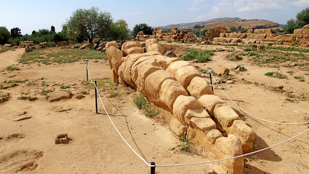 historical site in Agrigento 