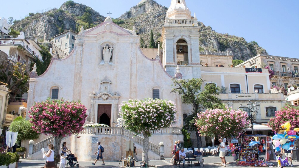 Taormina city view 