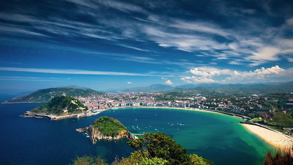 Bay in San Sebastian