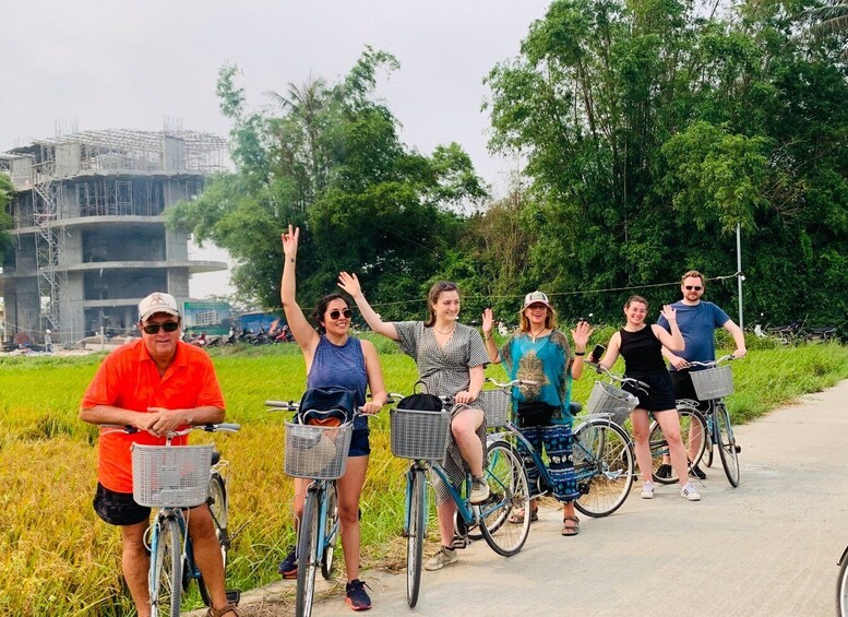 Picture 3 for Activity Hoi An: Bike Tour with Buffalo Riding & Lantern-Making Class