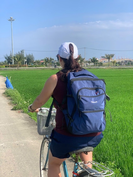 Picture 41 for Activity Hoi An: Bike Tour with Buffalo Riding & Lantern-Making Class