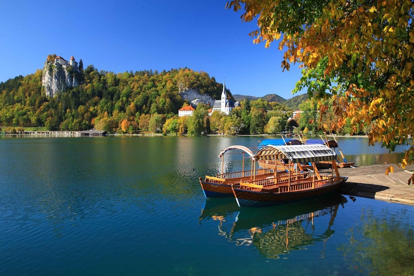 Picture 1 for Activity From Ljubljana: Lake Bled and Bohinj Trip with Vintgar Gorge