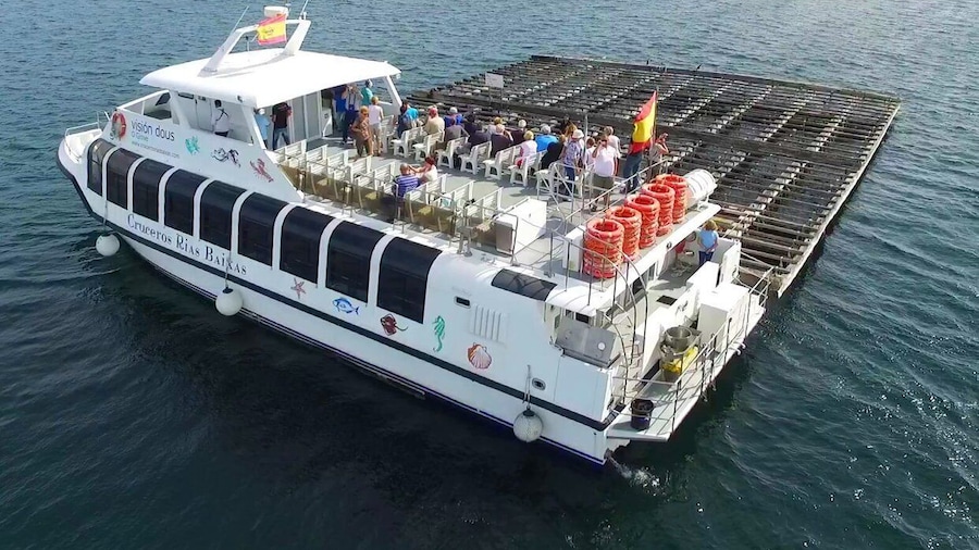 From Santiago: Tour to Rias Baixas with Boat, Seafood & Wine