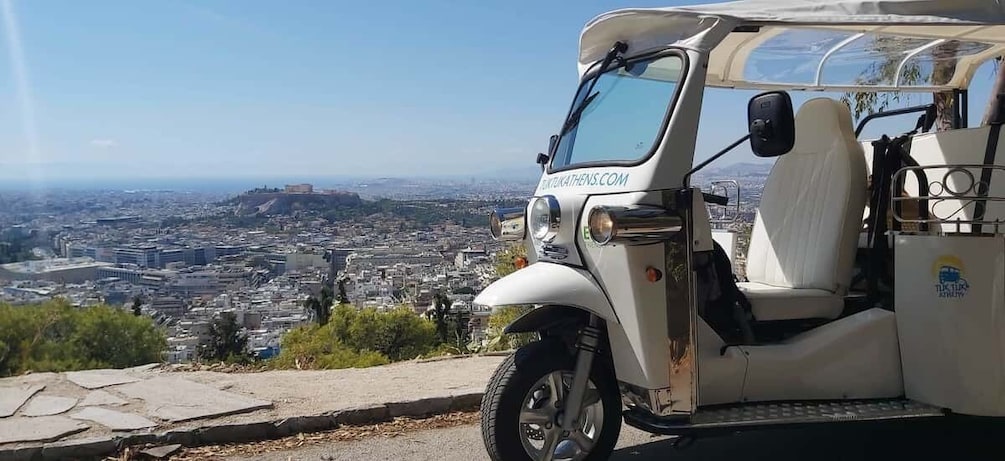 Picture 2 for Activity Athens from Piraeus: Private E-Tuk Tuk Half-Day Tour