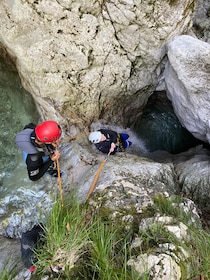 Bovec: Leichte Canyoning Tour in Sušec (Level 1) + Foto