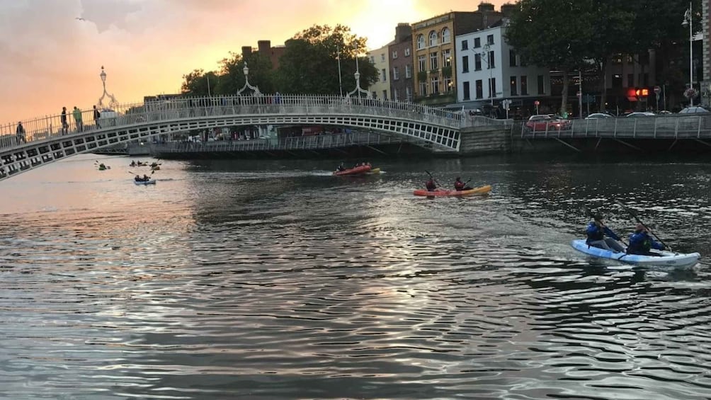 Picture 5 for Activity Dublin: Music Under the Bridges Kayaking Tour