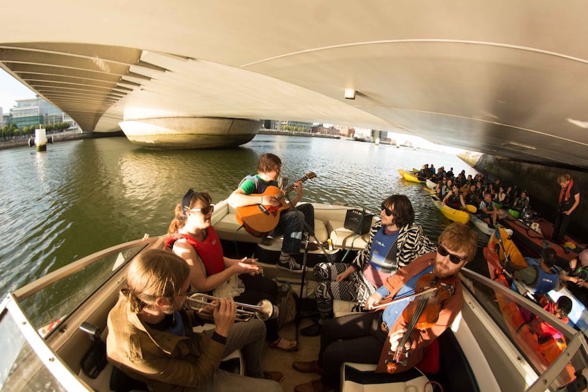 Picture 2 for Activity Dublin: Music Under the Bridges Kayaking Tour