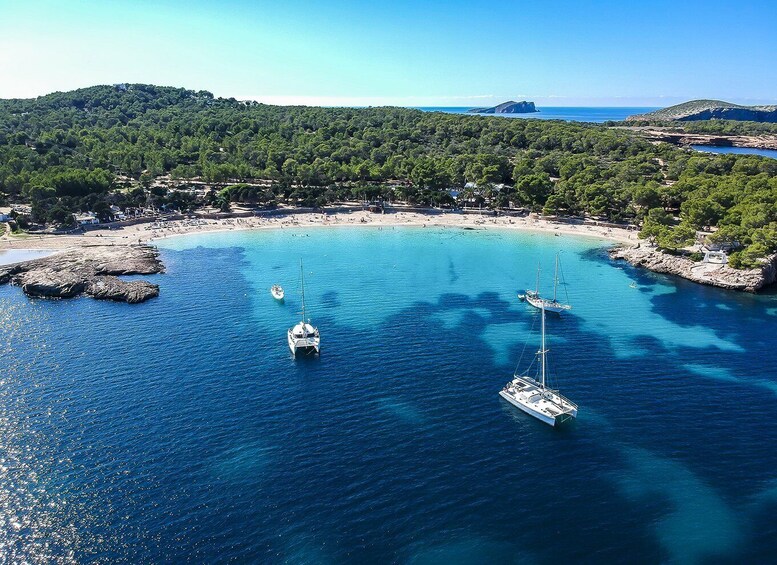 Picture 1 for Activity Ibiza: Beach and Cave Snorkeling Tour by Boat