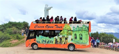 Cusco: Rondleiding door de stad in een open bus