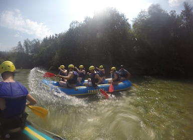 Bled: Rafting and Zipline Tour