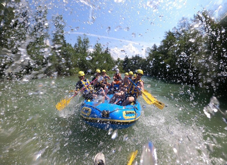 Picture 2 for Activity Bled: Rafting and Zipline Tour