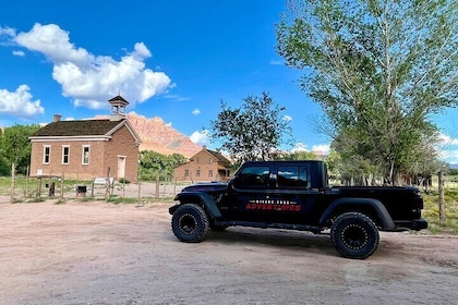 Exclusive Access Zion Jeep Tour including Grafton Ghost Town