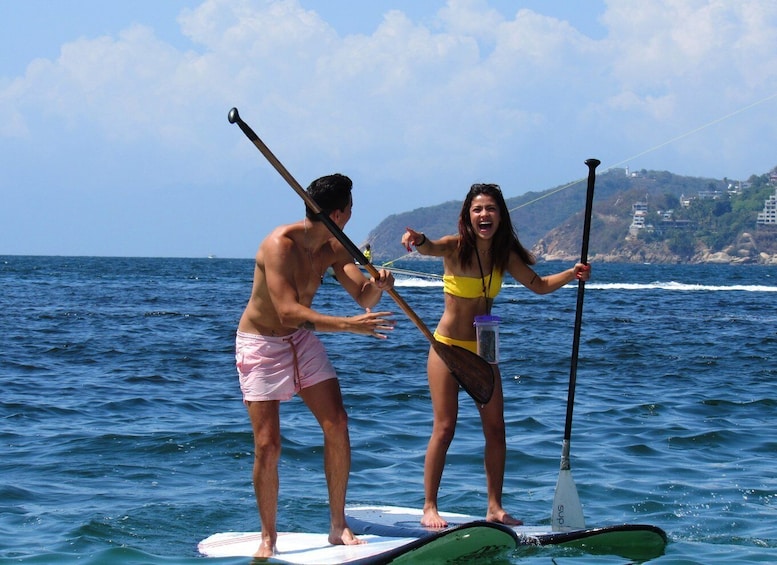 Picture 3 for Activity Acapulco Bay 1-Hour Paddle Boarding