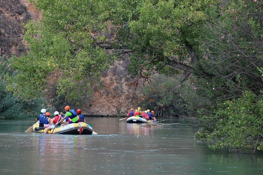 Picture 2 for Activity Calasparra: Almadenes Canyon Rafting with Caves and Rock Art