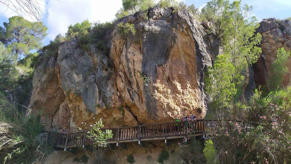 Picture 7 for Activity Calasparra: Almadenes Canyon Rafting with Caves and Rock Art