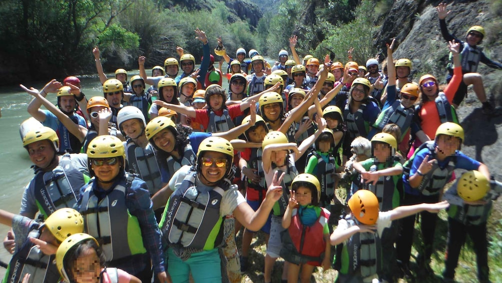 Picture 1 for Activity Calasparra: Almadenes Canyon Rafting with Caves and Rock Art