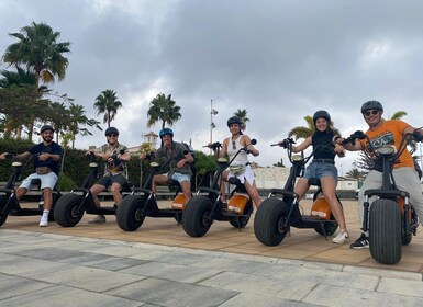 Maspalomas: Verhuur E-Scooter Chopper 2 zits