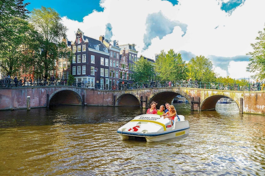 Picture 2 for Activity Amsterdam: 1 Hour Pedal Boat Rental