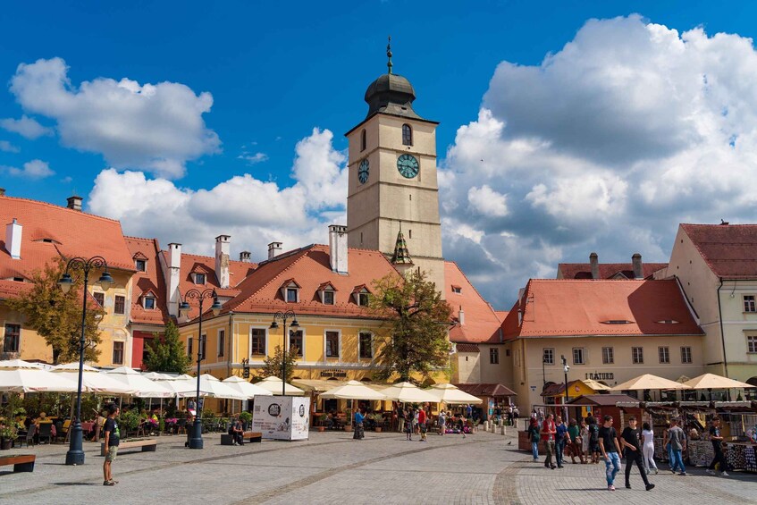 From Cluj: Sibiu - Church in Cristian - Village of Sibiel