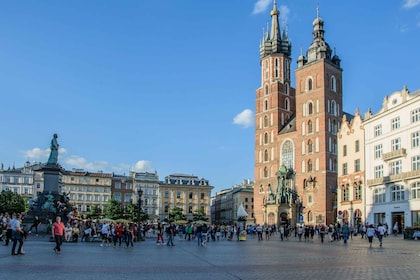 Hoogtepunten van Krakau privétour van Katowice met vervoer