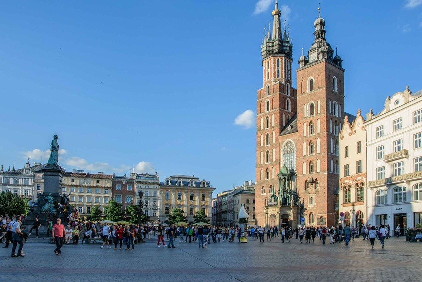 Krakow Highlights Private Tour from Katowice with Transport