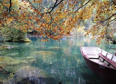 Visite privée d'Interlaken : Lac Bleu et Lac d'Öschinen