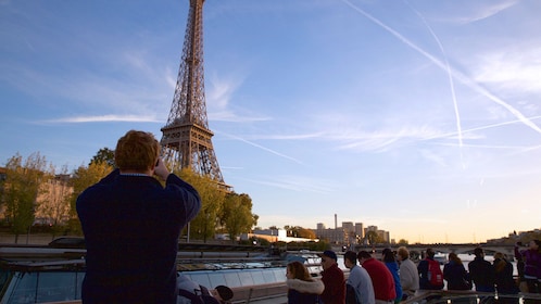 Parijs in één dag: Eiffeltoren, cruise op de Seine & Louvre