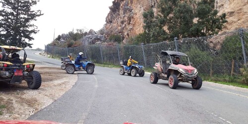 Paphos : Safari en buggy sur la plage et en montagne