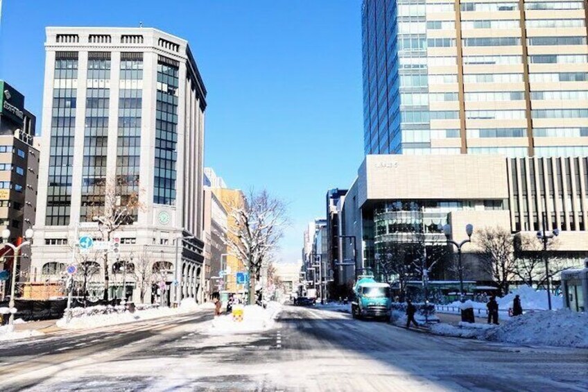 Sapporo station street
