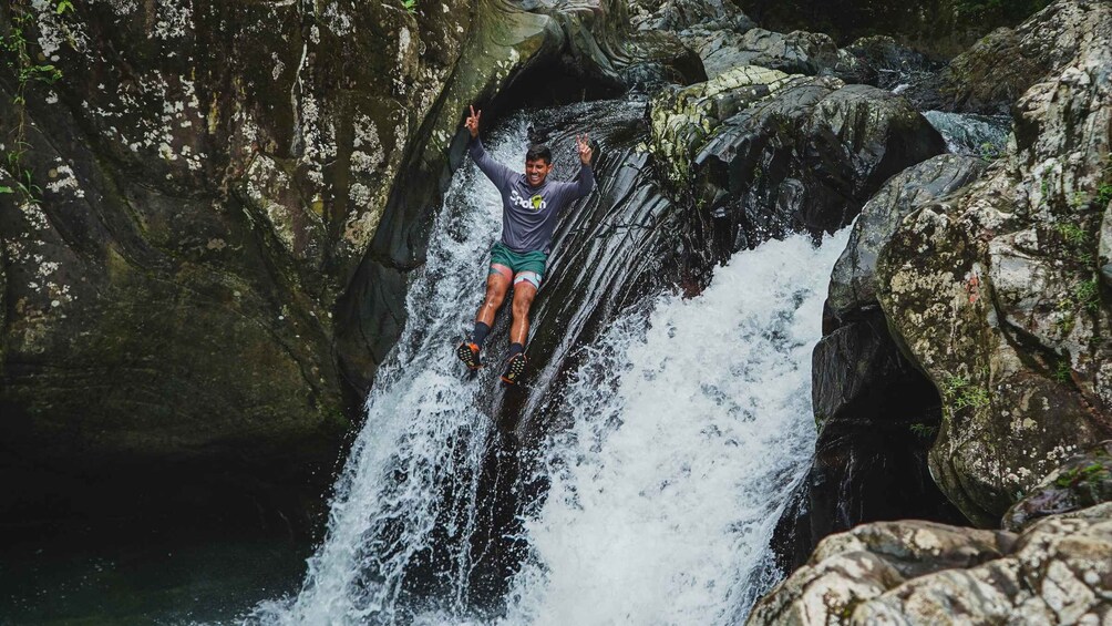 Fajardo: El Yunque Rainforest Hike and Waterslide Adventure