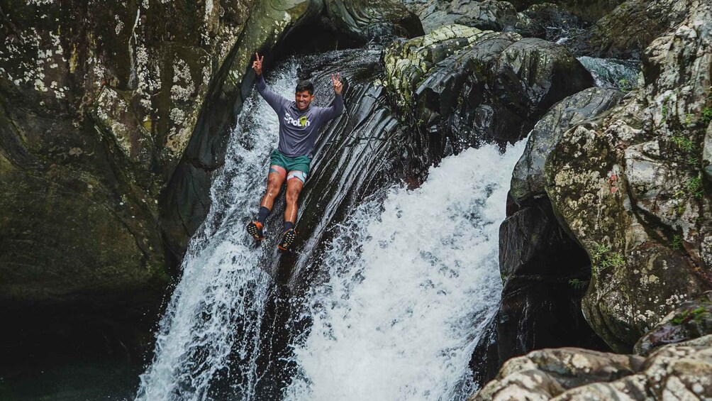 Fajardo: El Yunque Rainforest Hike and Waterslide Adventure