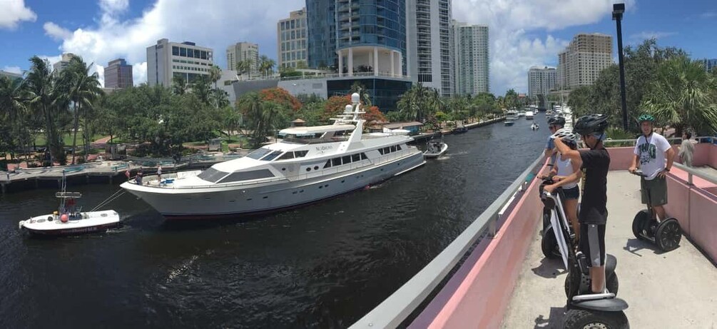 Picture 1 for Activity Fort Lauderdale: Famous Yachts and Mansions Segway Tour