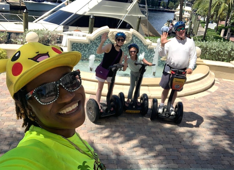 Picture 3 for Activity Fort Lauderdale: Famous Yachts and Mansions Segway Tour