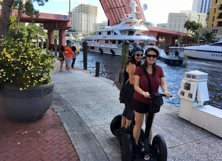 Picture 1 for Activity Fort Lauderdale: Famous Yachts and Mansions Segway Tour