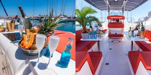 Fuengirola : Location de bateau privé de luxe avec Skipper