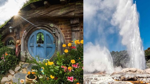 Auckland: Hobbiton y Rotorua con la excursión Te Puia