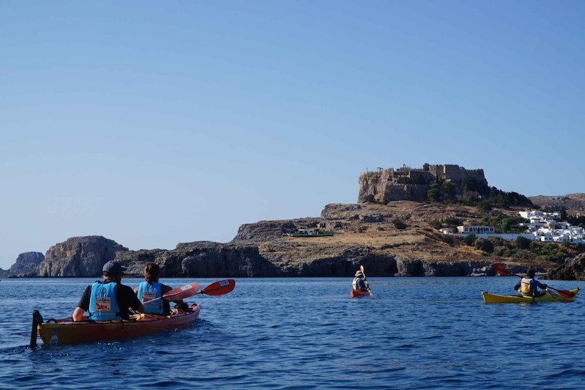 Picture 21 for Activity Sea Kayaking Tour – Discover Lindos and visit the Arc. Site