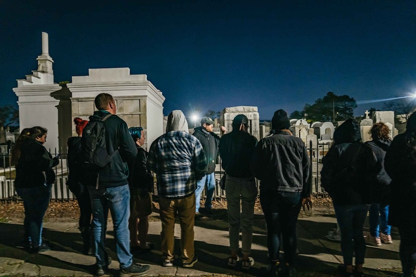 Picture 3 for Activity New Orleans: Cemetery Bus Tour At Dark with Exclusive Access