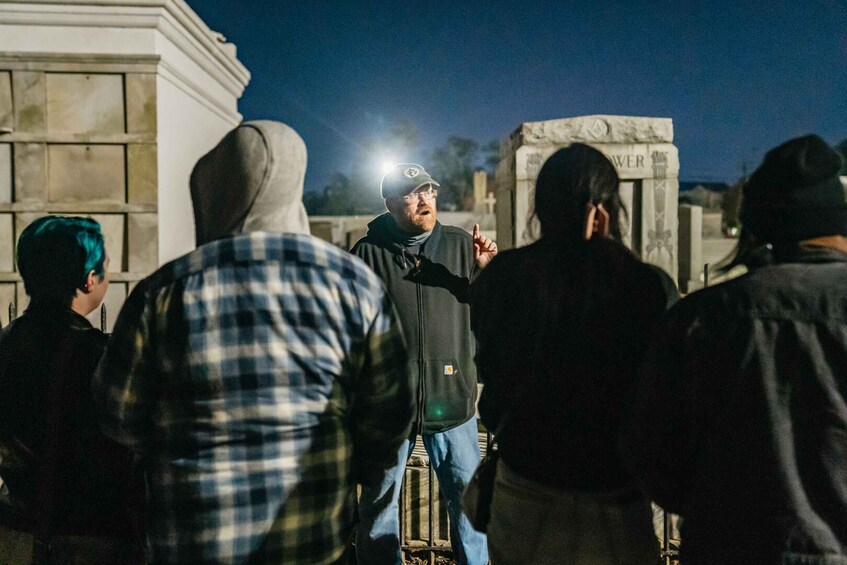 Picture 7 for Activity New Orleans: Cemetery Bus Tour At Dark with Exclusive Access