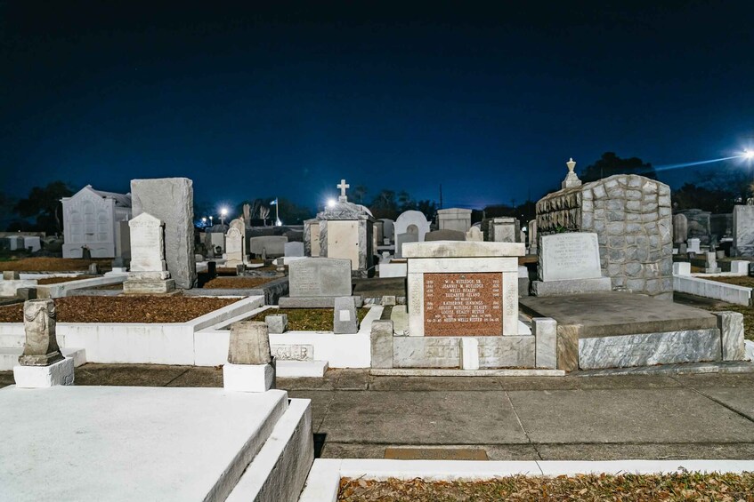 Picture 10 for Activity New Orleans: Cemetery Bus Tour At Dark with Exclusive Access