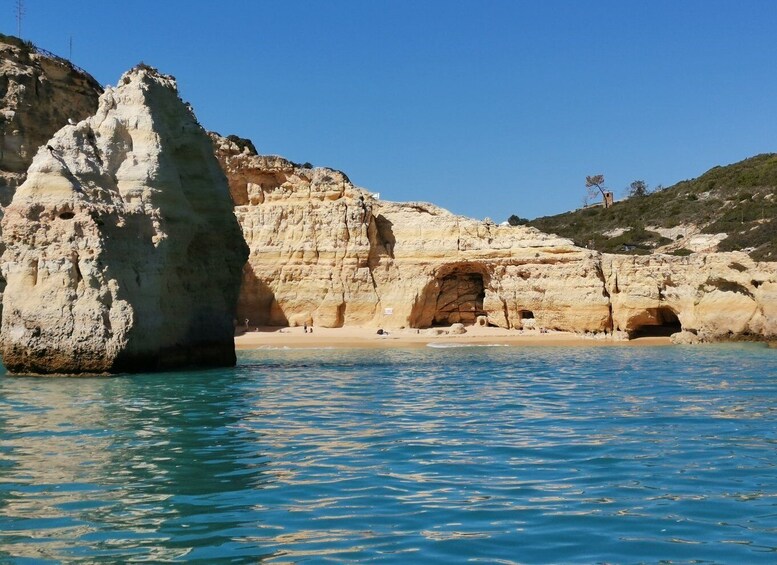 Picture 9 for Activity Albufeira: Coastline and Benagil Caves Tour by Catamaran