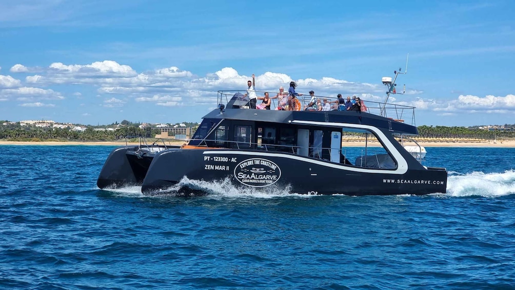 Picture 5 for Activity Albufeira: Coastline and Benagil Caves Tour by Catamaran