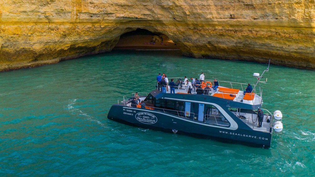 Picture 8 for Activity Albufeira: Coastline and Benagil Caves Tour by Catamaran