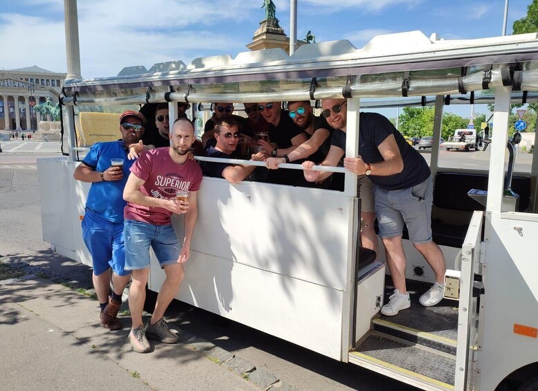 Picture 1 for Activity Budapest: Beer Bus Sightseeing Tour